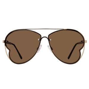 Steve Madden- “Monet” Aviator Sunglasses